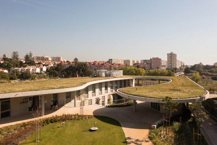 Exterior view of centre near Lisbon