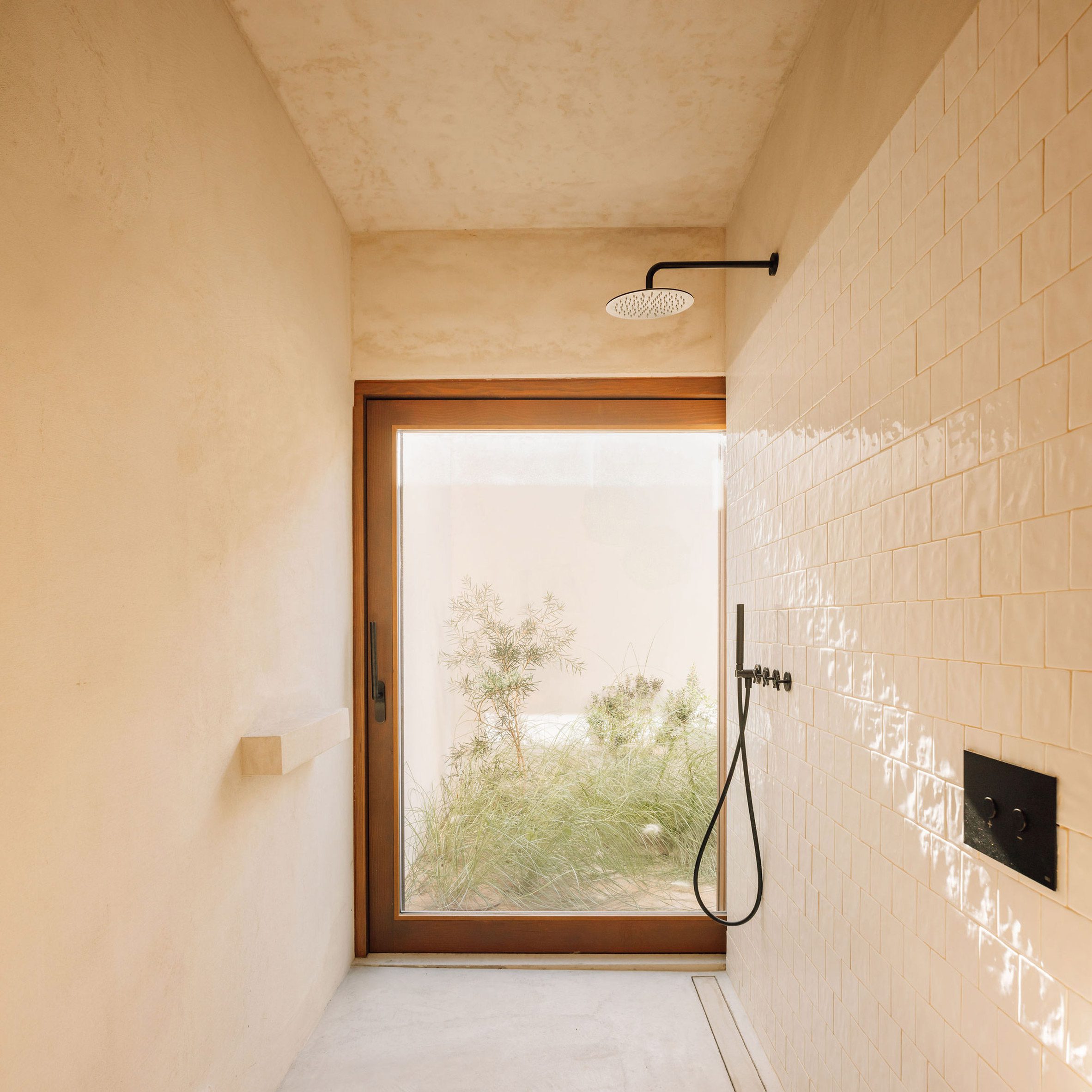 Shower space within Casa da Encosta in Portugal