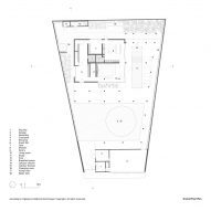 Ground floor plan of Dot.Ateliers Ogbojo by DeRoché Strohmayer