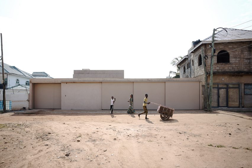 Renovated house in Ghana