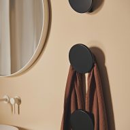 Dots towel rail by Tubes