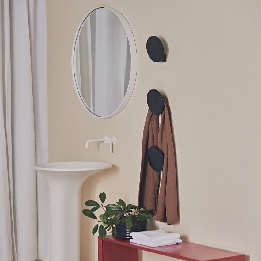 Dots towel rail by Ludovica Serafini and Roberto Palomba for Tubes
