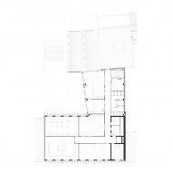 First floor plan of ACV-CSC-Metea by EVR Architecten