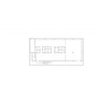 Second floor plan of Audeum by Kengo Kuma and Associates