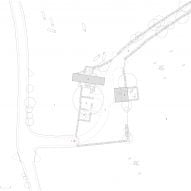 Site plan of Barneys Ruins by Patrick Bradley Architects