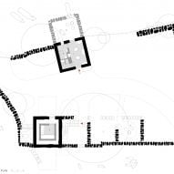 Ground floor plan of Barneys Ruins by Patrick Bradley Architects