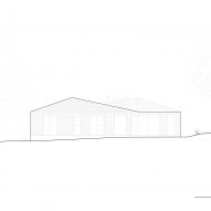 Elevation of Naples Street House by Edition Office