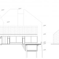 Elevation of New Provostry by Studio Acht