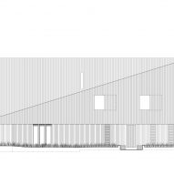 Elevation of Water Farm by Studio Bark