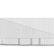 Elevation of Water Farm by Studio Bark