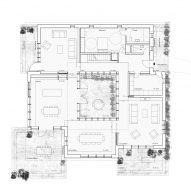 Ground floor plan of Water Farm by Studio Bark