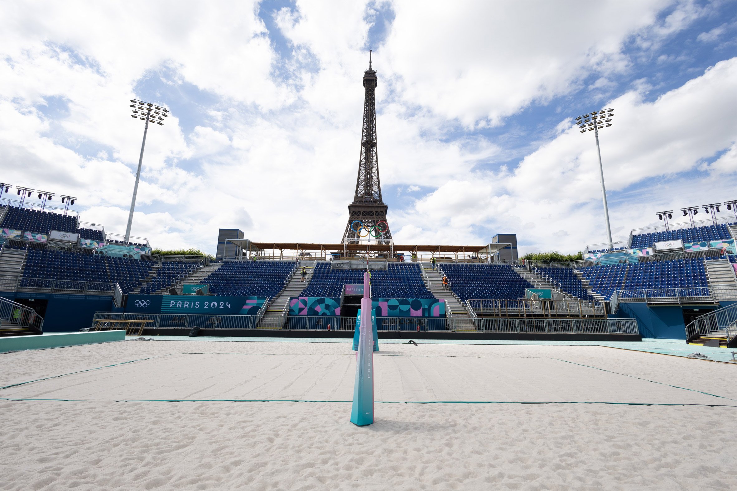Eiffel Tower Stadium for Paris 2024 Olympics
