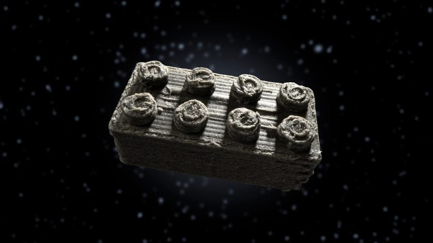 Lego-style 3D-printed brick by the European Space Agency