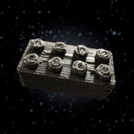 European Space Agency develops Lego brick from space dust to build on the moon