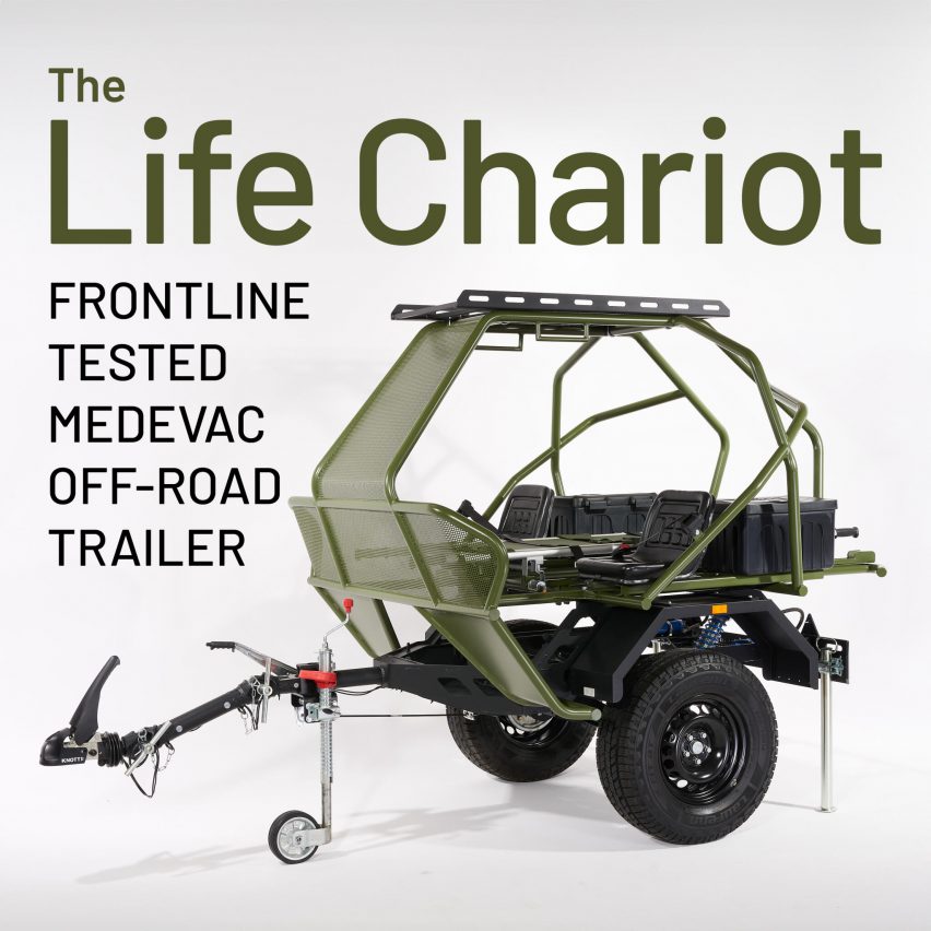 The Life Chariot - Frontline Tested Medevac Off-Road Trailer by Da Orffo