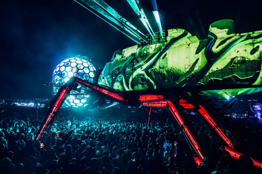 The Dragonfly by Pip Rush and Bert Cole at Glastonbury 2024