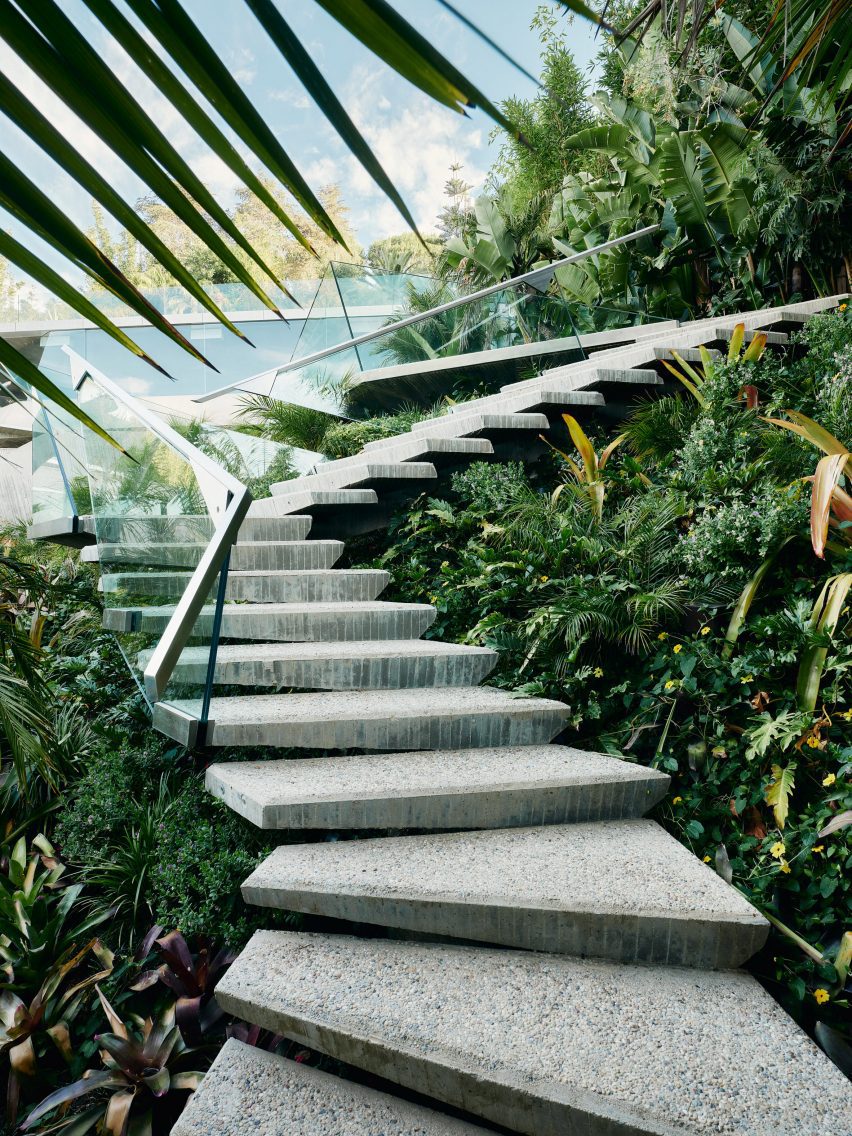 Stone staircase