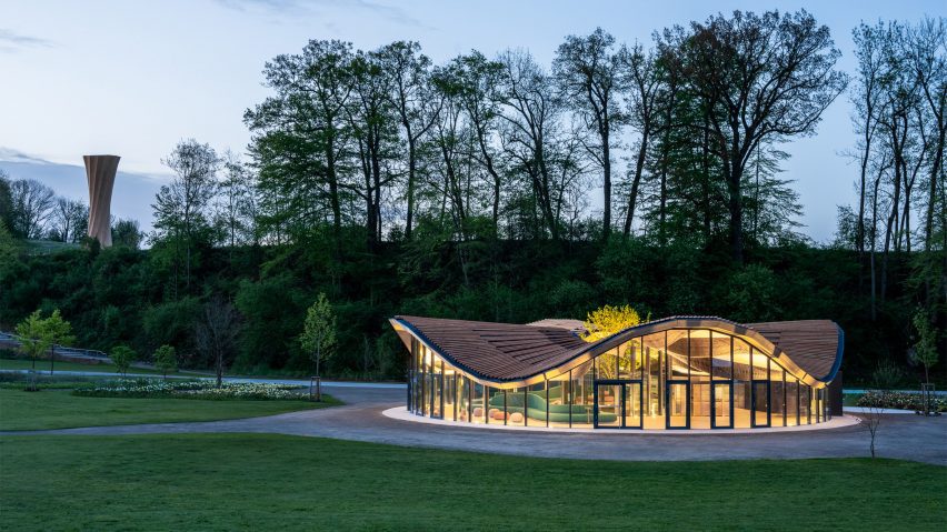 Wangen Tower and Hybrid Flax Pavilion by the University of Stuttgart