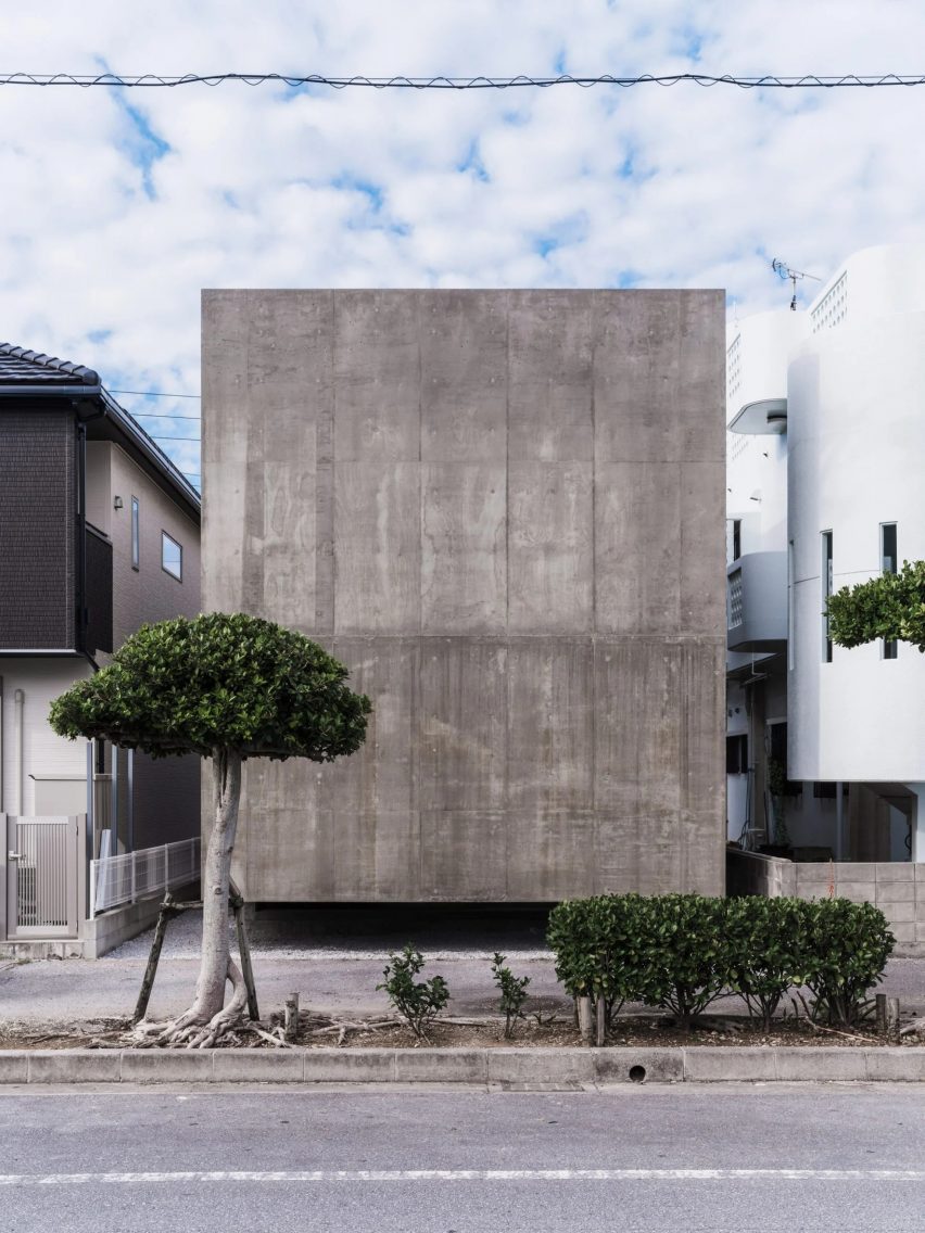 Concrete house in Japan