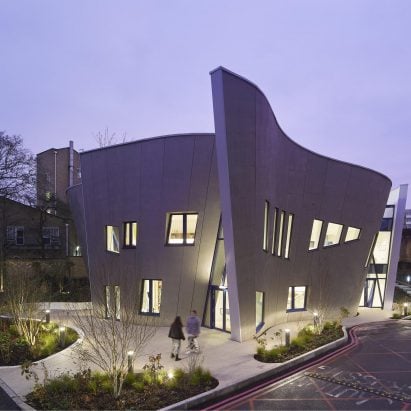 Maggie's Centre at the Royal Free by Studio Libeskind