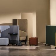 In Out Office seating by Alfredo Häberli for Andreu World