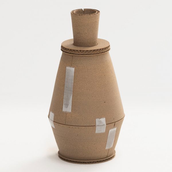 Jacques Monneraud designs cardboard-like ceramics collection