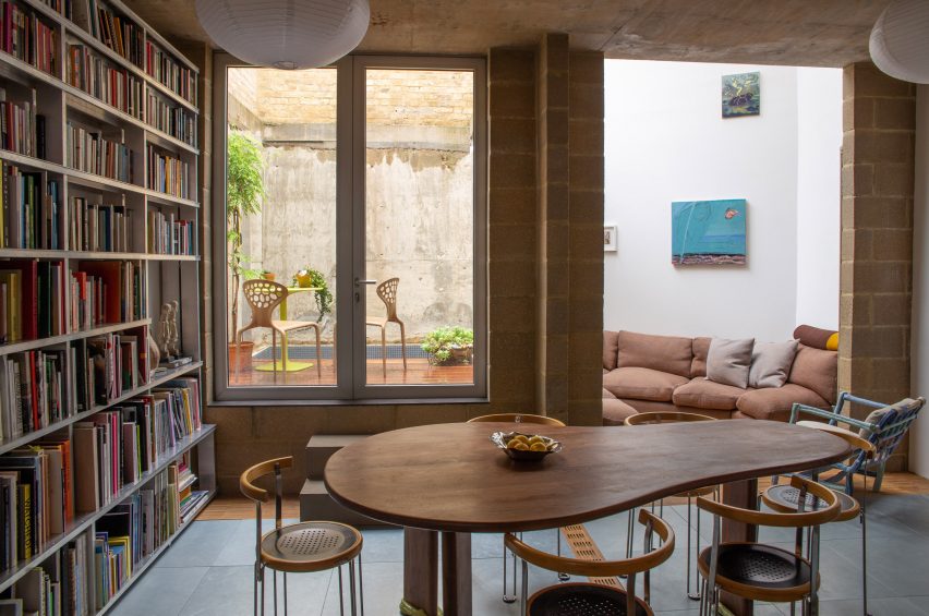 Light-filled basement designed by James Shaw