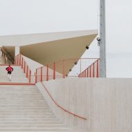 Jean Bouissou Stadium Stand by Baito Architectes and Atelier Pirollet Architectes