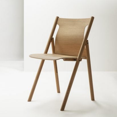 Faneeri Folding Chair by Forsman Design for Nikari