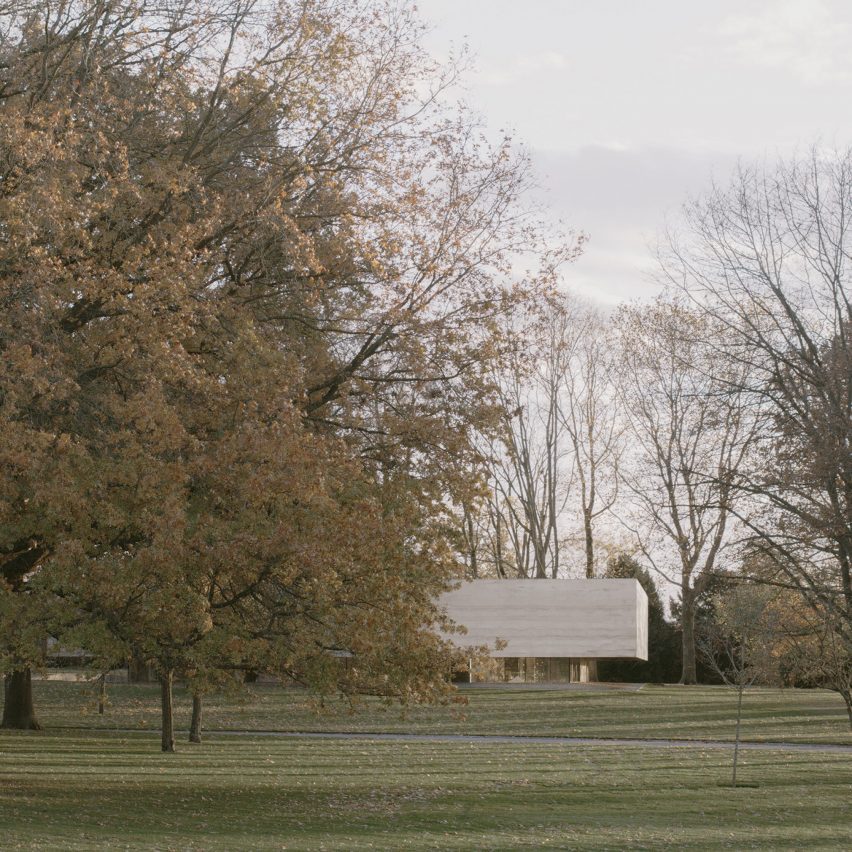 Netherlands American Cemetery Visitor Center by Kaan Architecten