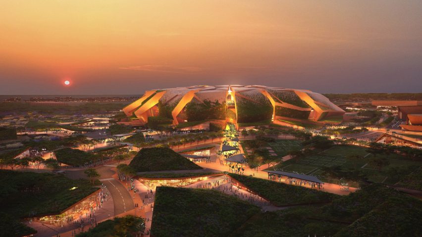 King Salman Stadium for Saudi Arabia World Cup final by Populous