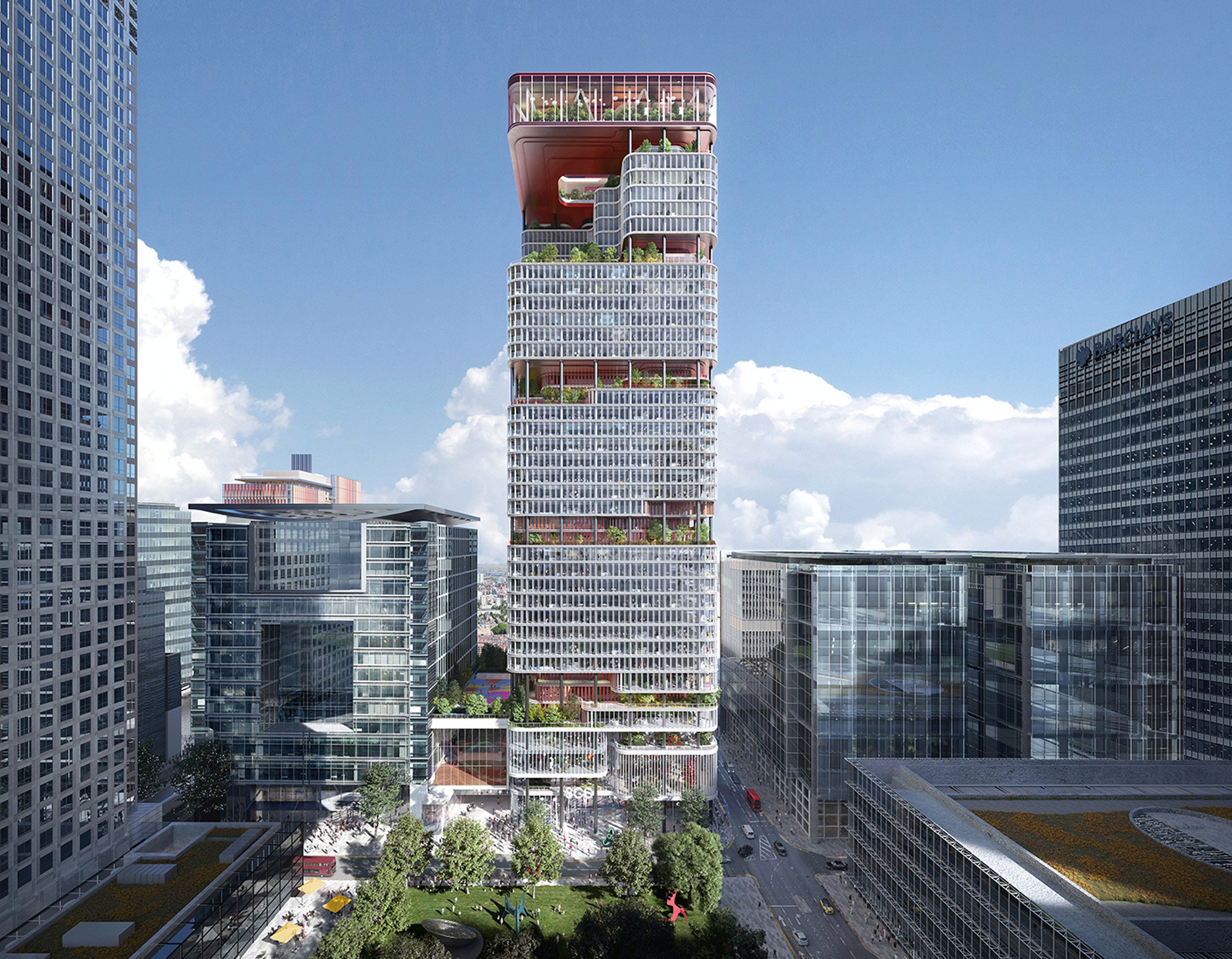 HSBC tower redesign by Kohn Pedersen Fox