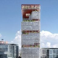 Dezeen Agenda features plans to carve terraces into London skyscraper