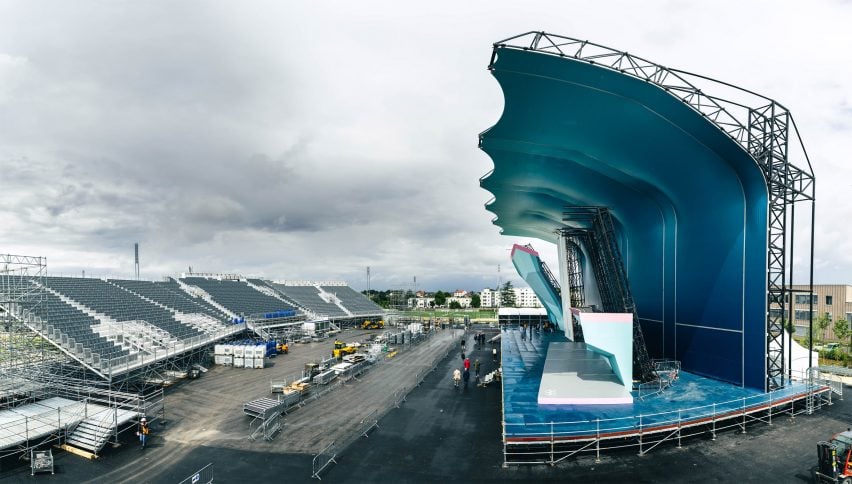 Le Bourget Sport Climbing Venue in Paris