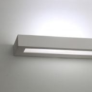 Linear Plaster wall light by Tornado