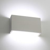 Linear Plaster wall light by Tornado