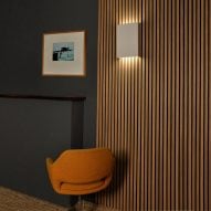 Linear Plaster wall light by Tornado