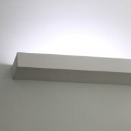 Linear Plaster wall light by Tornado