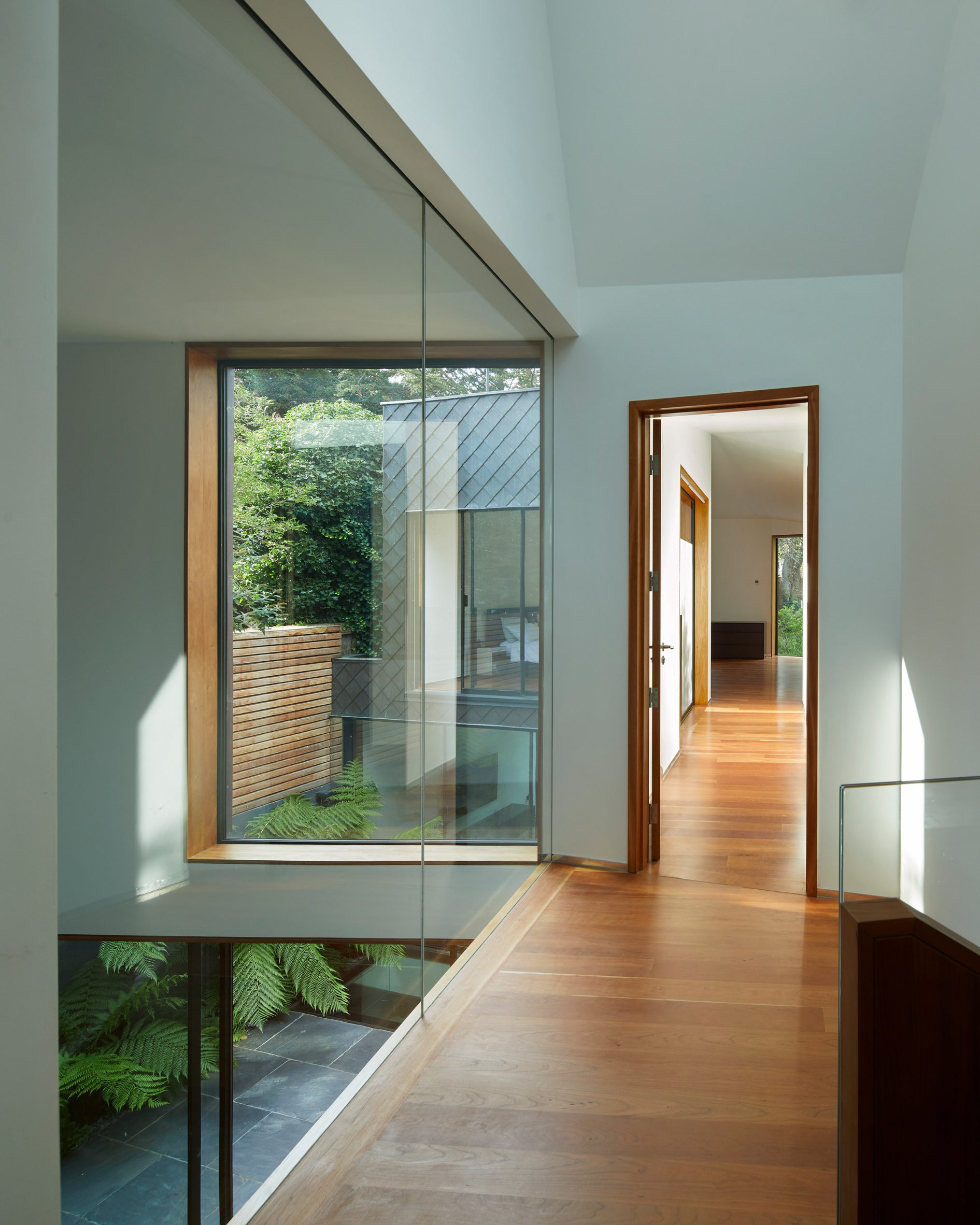 Interior of Mesh House by Alison Brooks Architects