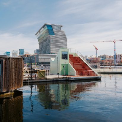 Trosten - Universally Accessible Floating Sauna by Estudio Herreros