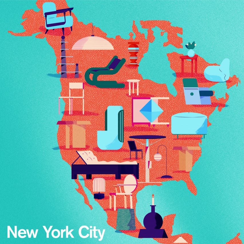 North American design New York City