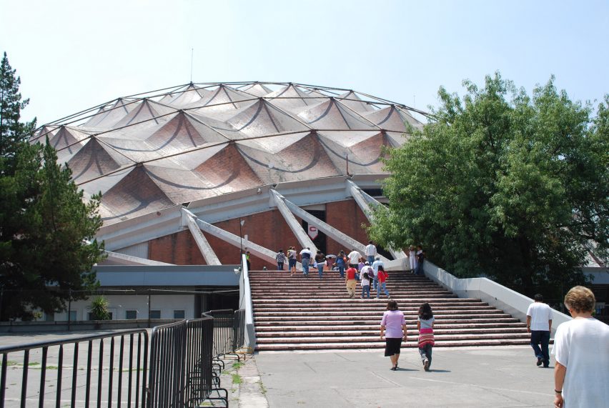 Palacio de los Deportes, by Félix Candela, Mexico City 1968