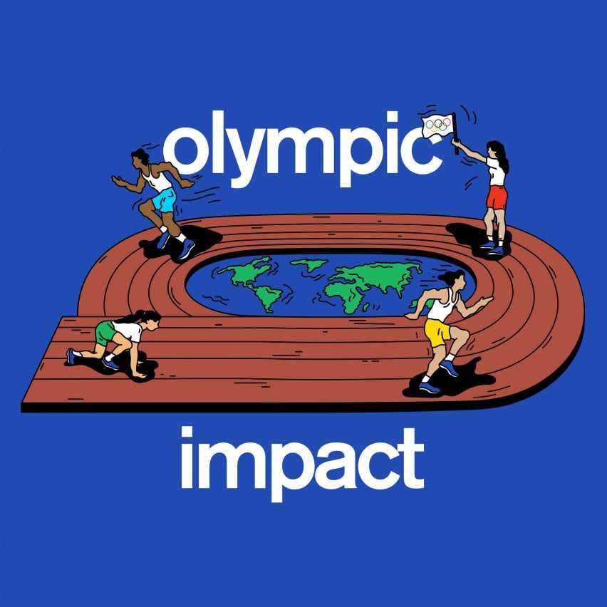 Olympic Impact artwork by Capucine Mattiussi