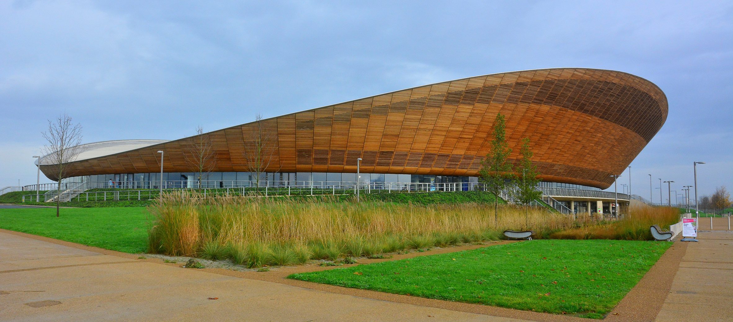 Olympic architecture: Velodrome, by Hopkins Architects, London 2012 Olympics