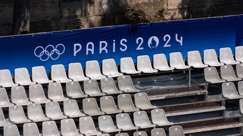 Spectator seating at the Paris 2024 Olympics