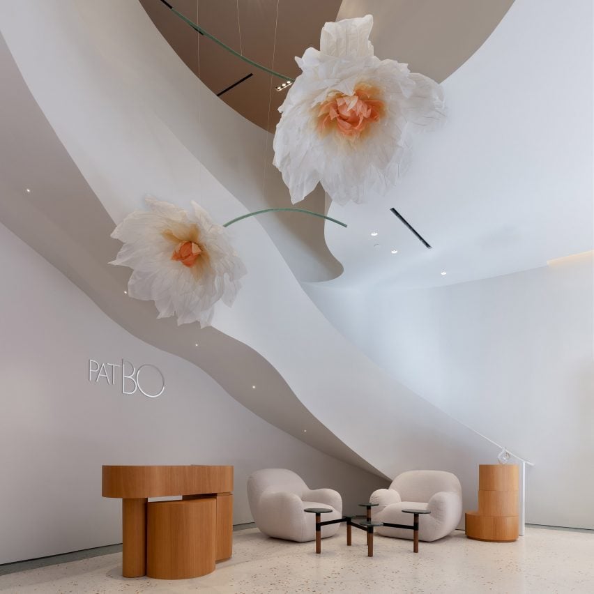 BoND's PatBo Miami boutique features soft curves and floral touches