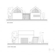 Elevations of Evelyn ADU by 3R Studio