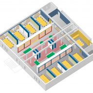 Plan of University of Kent building by Sam Jacob Studio