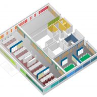 Plan of University of Kent building by Sam Jacob Studio