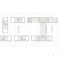 Plan of Casa da Encosta by SIA Arquitectura